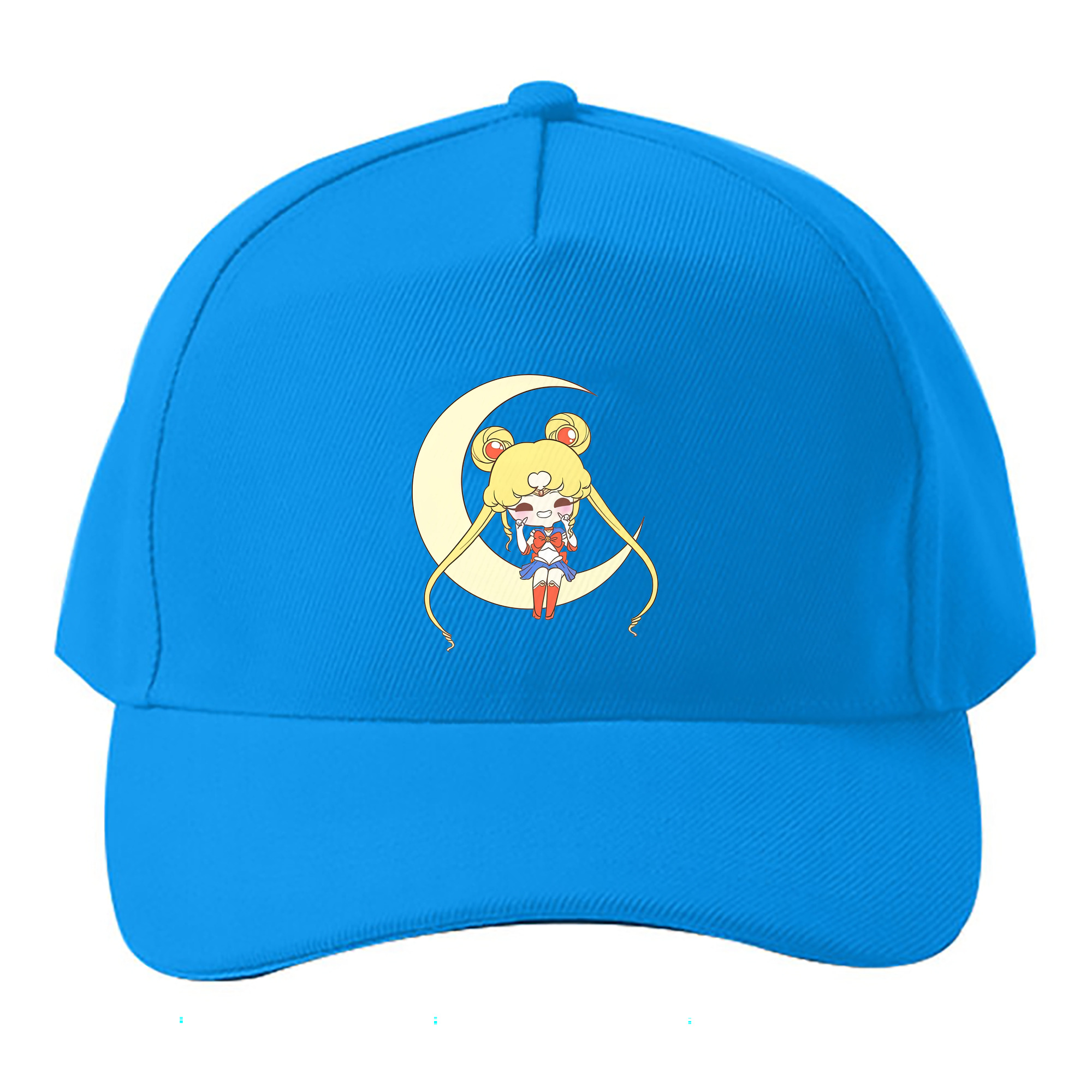 （画像用） 美少女戦士セーラームーン 月野 うさぎ つきの うさぎ Sailor Moon Tsukino Usagi ベースボールキャップ 綿100％ 男女兼用 帽子 スポーツ